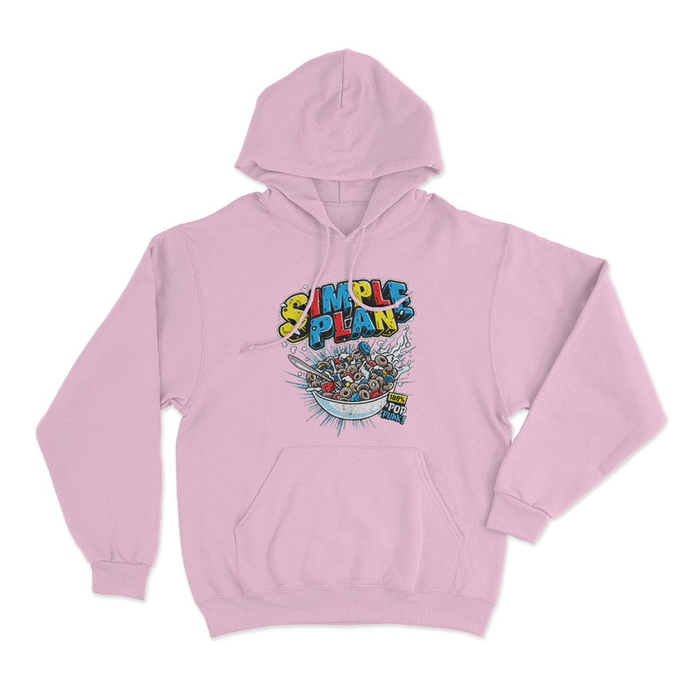 Cereal Unisex Hoodie Pink Cereal Unisex Hoodie Pink