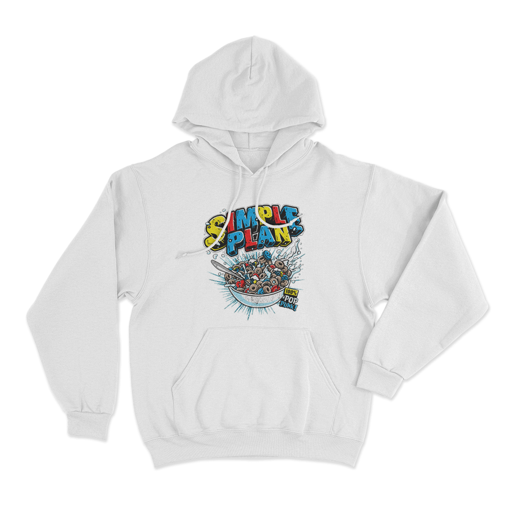 Cereal Unisex Hoodie White Cereal Unisex Hoodie White