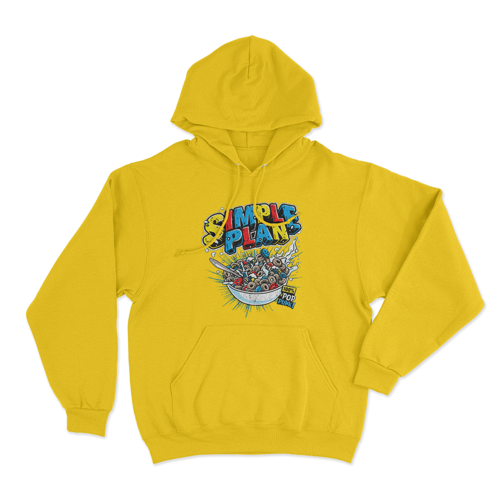 Cereal Unisex Hoodie Yellow Cereal Unisex Hoodie Yellow