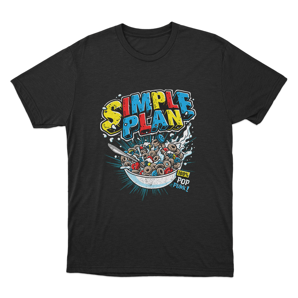 Cereal Unisex T Shirt Black Cereal Unisex T Shirt Black