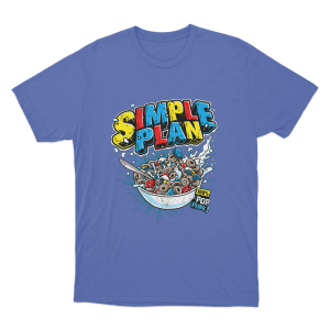 Cereal Unisex T Shirt Blue