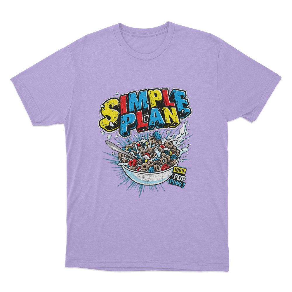 Cereal Unisex T Shirt Purple Cereal Unisex T Shirt Purple