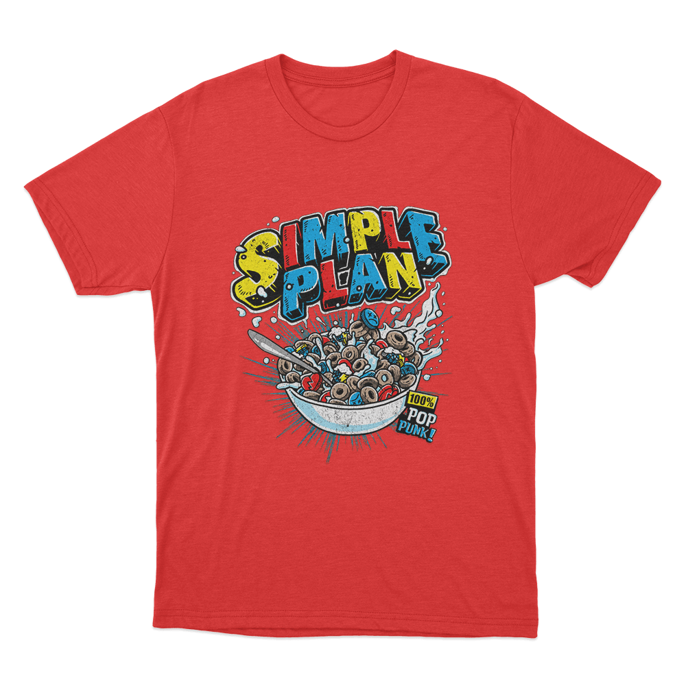 Cereal Unisex T Shirt Red Cereal Unisex T Shirt Red