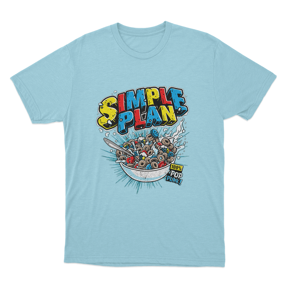 Cereal Unisex T Shirt Sky Blue Cereal Unisex T Shirt Sky Blue