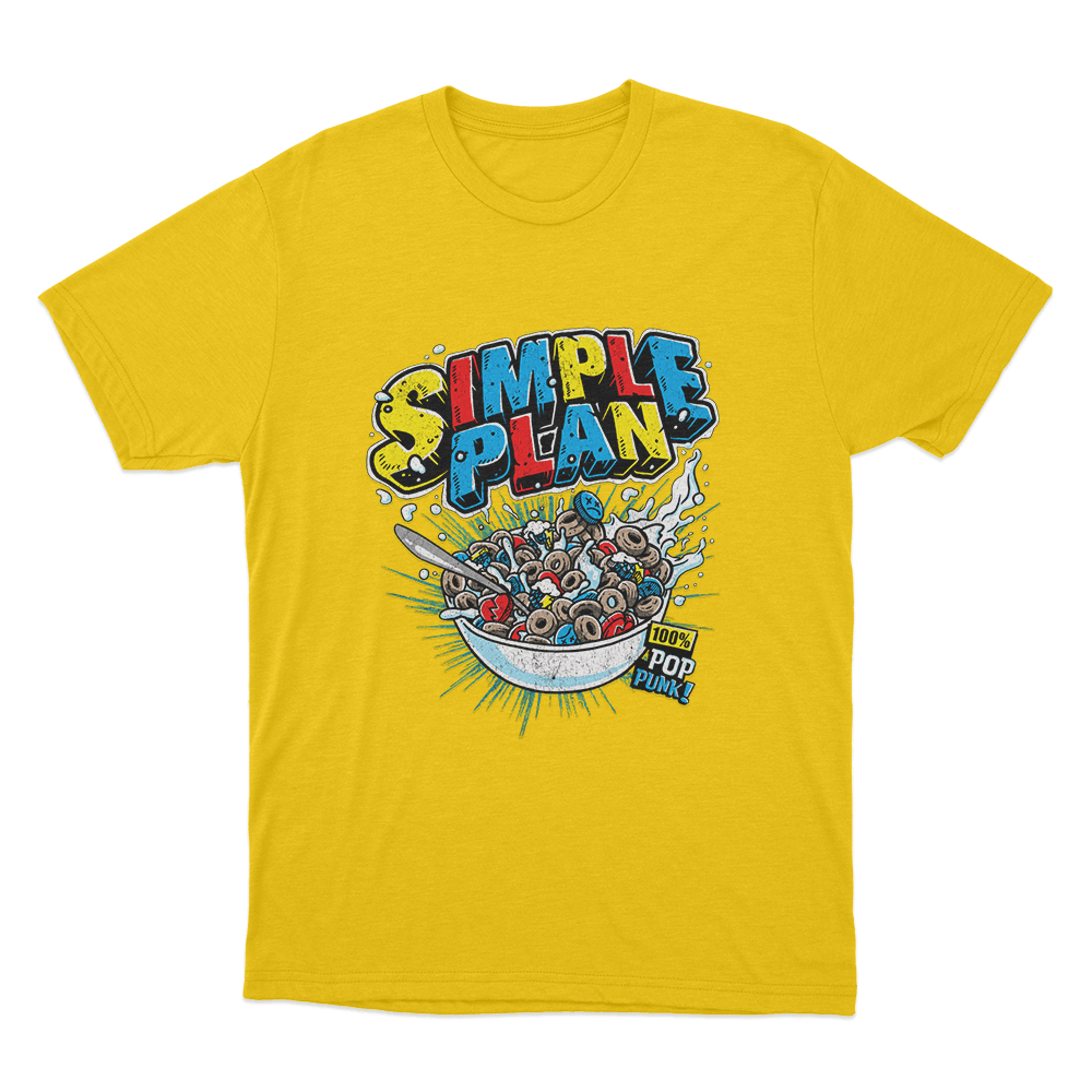 Cereal Unisex T Shirt Yellow Cereal Unisex T Shirt Yellow