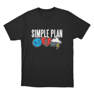 Original 3 Icons Logo Unisex T Shirt Black