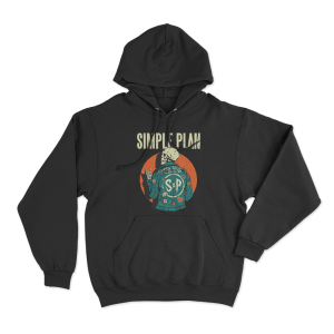 Skeleton Jacket Unisex Hoodie Black